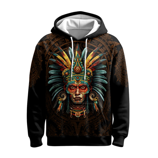 Rashninja Aztec Headman AOP Hoodie