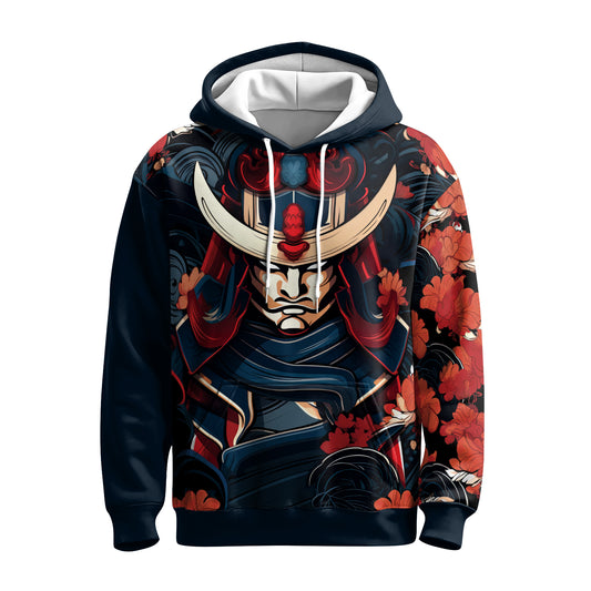 Rashninja Blade of Honor Samurai AOP Hoodie | Samurai Style Hoodie