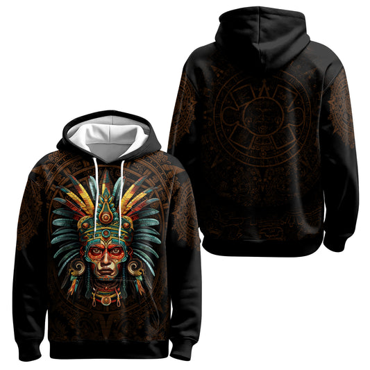 Rashninja Aztec Headman AOP Hoodie