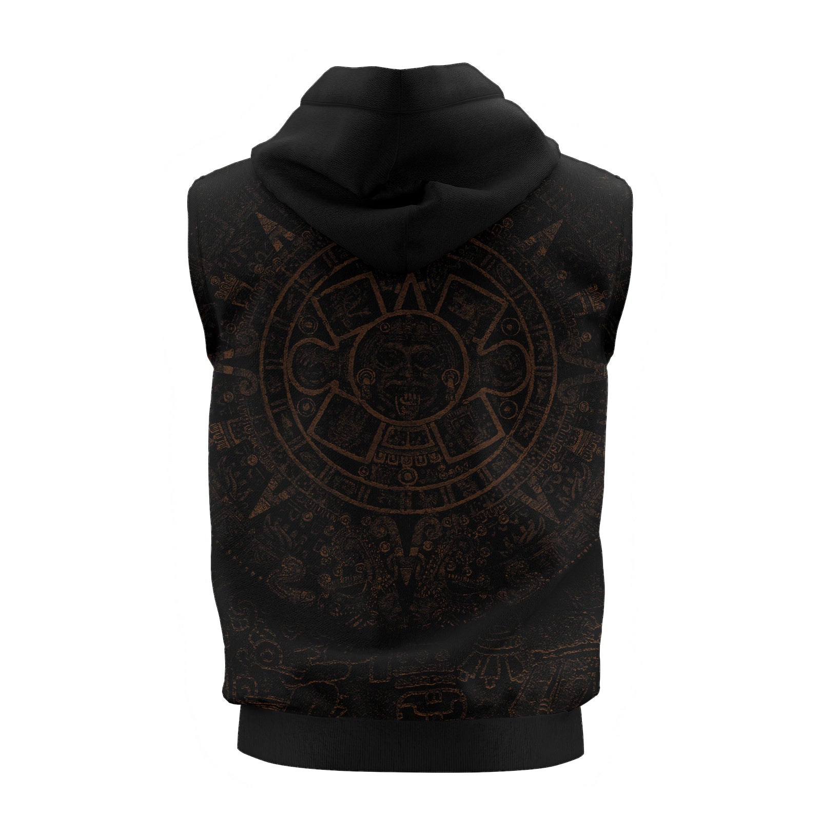 Rashninja Aztec Headman Sleeveless Hoodie | MMA Sleeveless Hoodie