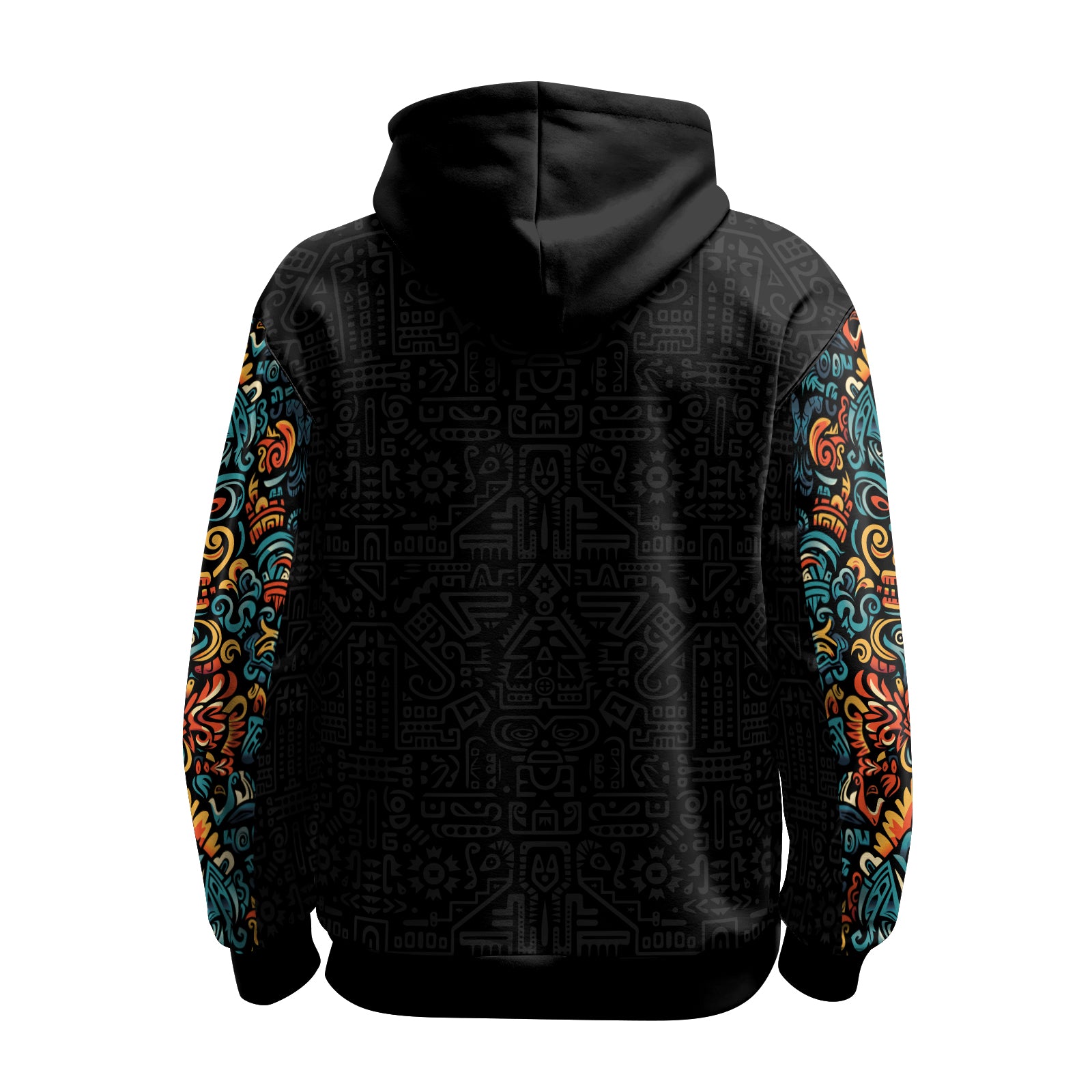 Rashninja Aztec Tribal Eagle AOP Hoodie