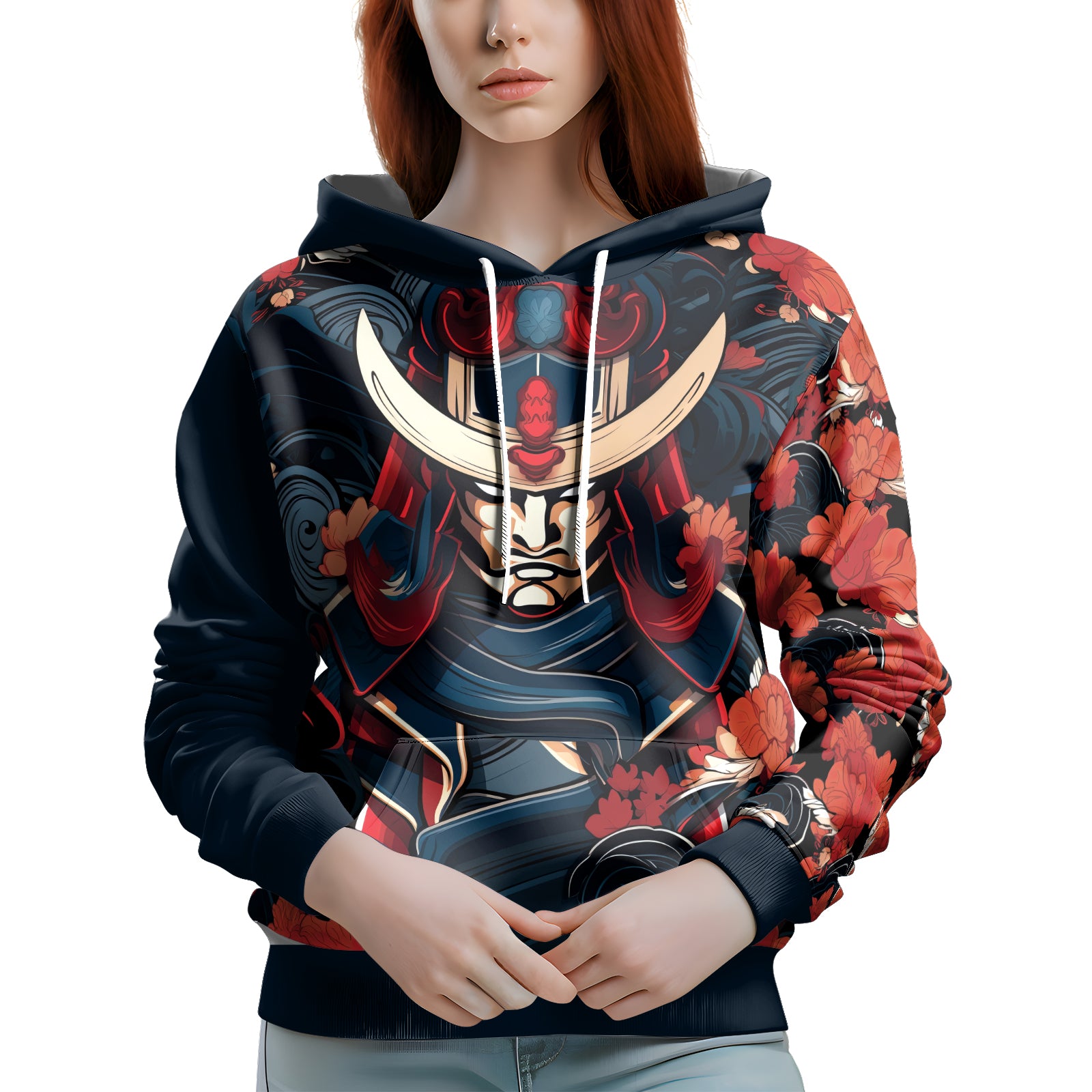 Rashninja Blade of Honor Samurai AOP Hoodie | Samurai Style Hoodie