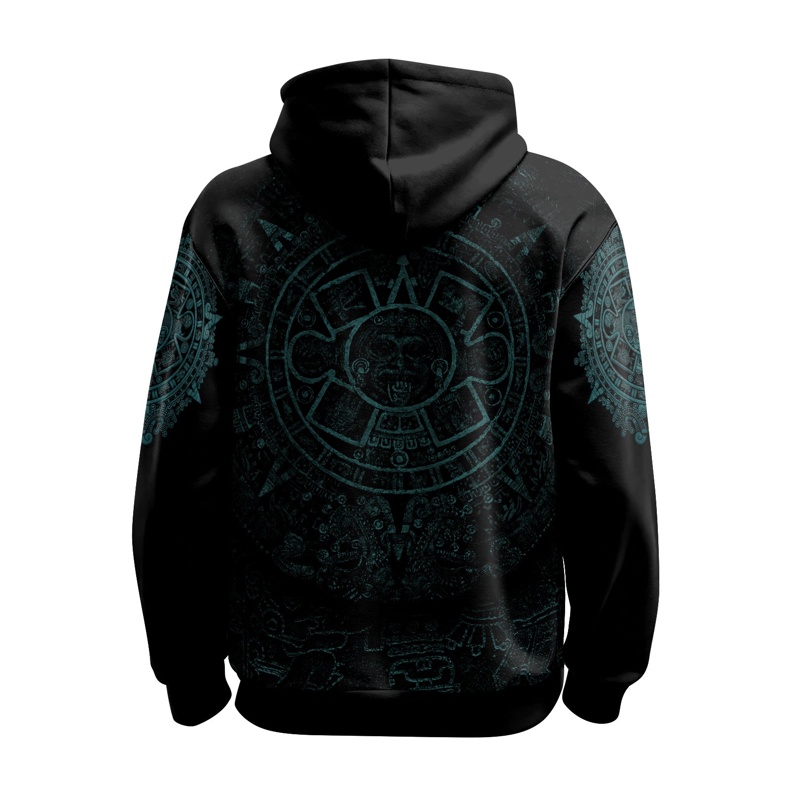 Rashninja Aztec Chief Cranium AOP Hoodie