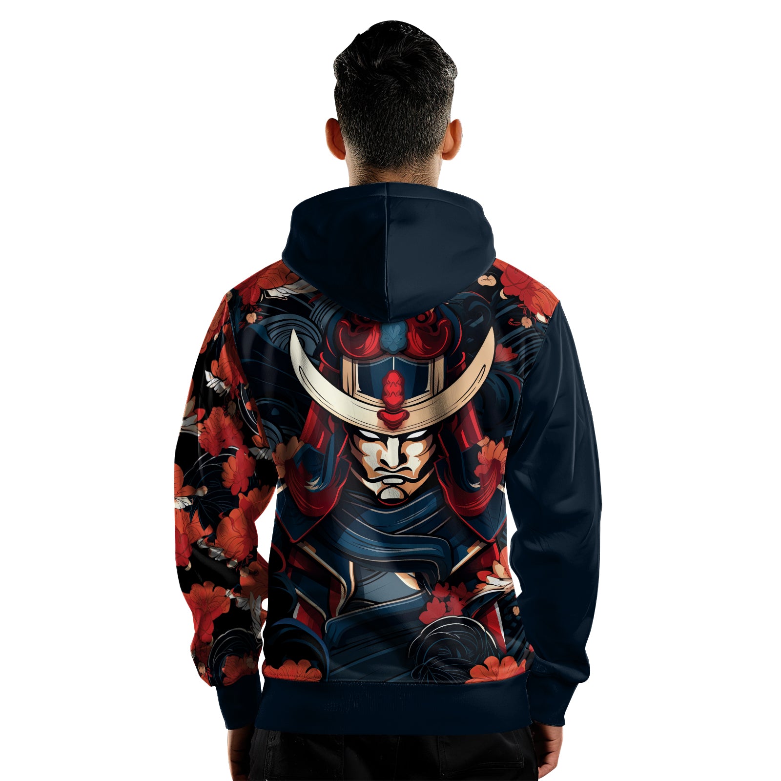 Rashninja Blade of Honor Samurai AOP Hoodie | Samurai Style Hoodie