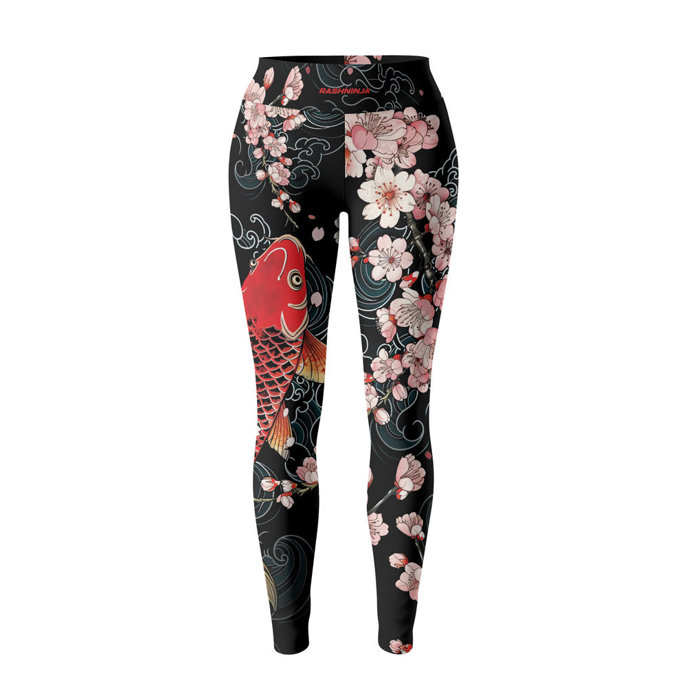Rashninja Koi and Sakura Women's Leggings
