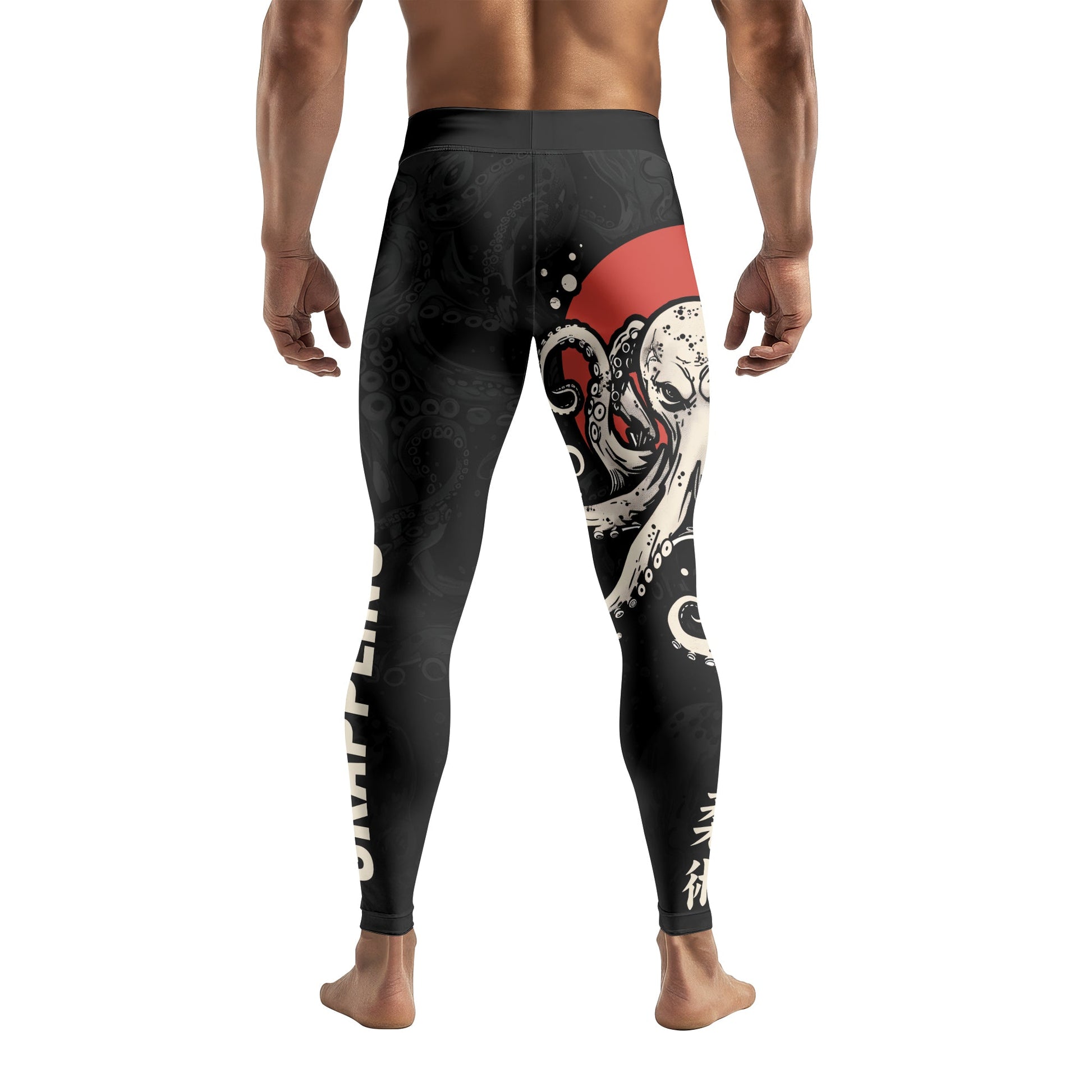 Rashninja Octopus Red Sun Men's Spats