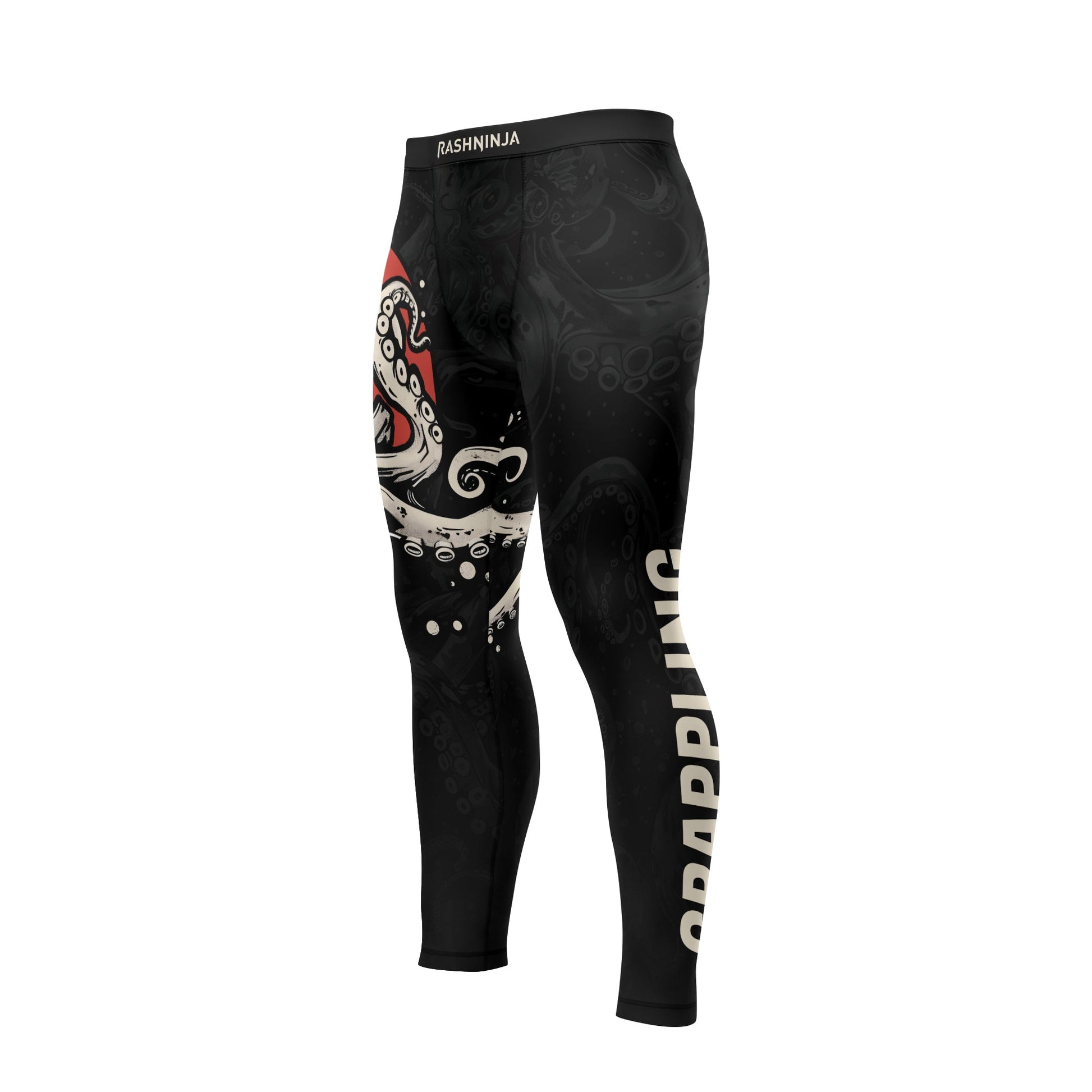 Rashninja Octopus Red Sun Men's Spats