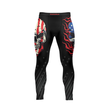 Rashninja American Patriot Skull Men's Spats