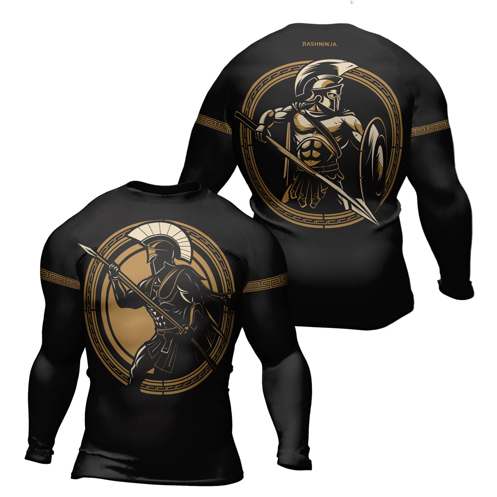Rashninja Spartan Spearlord Men's Long Sleeve Rash Guard