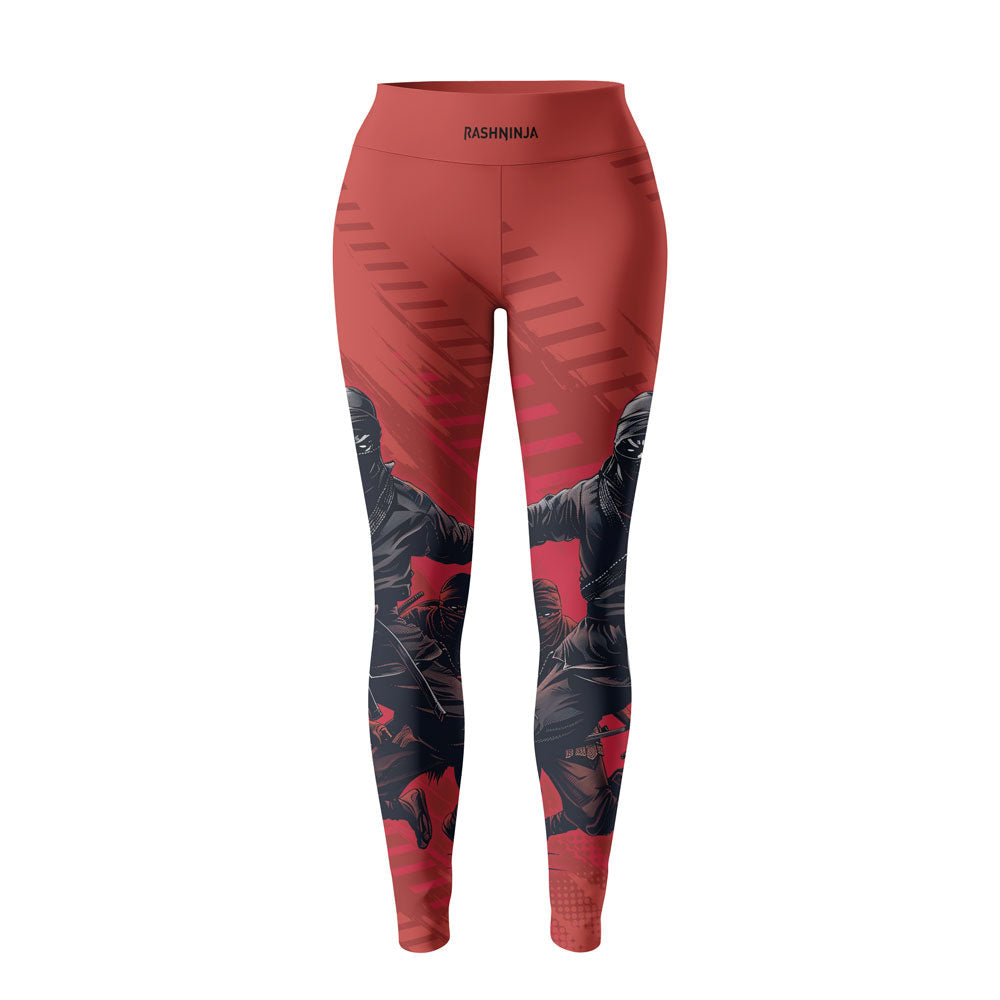 Rashninja Ninja Red Assault Women's Leggings