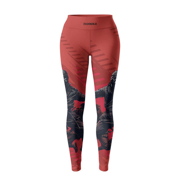 Rashninja Ninja Red Assault Women's Leggings