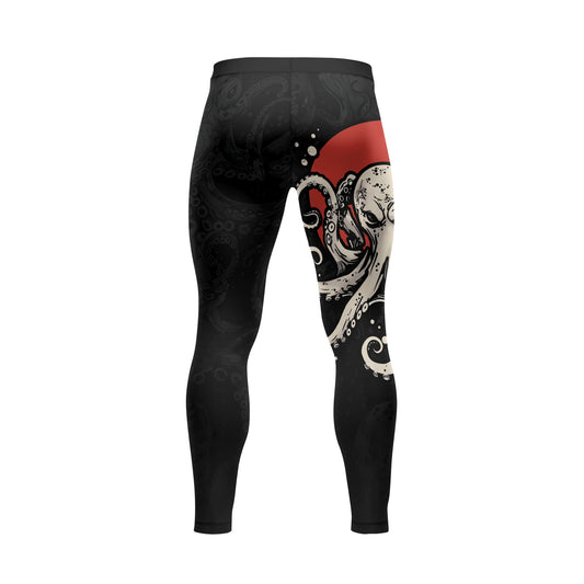 Rashninja Octopus Red Sun Men's Spats