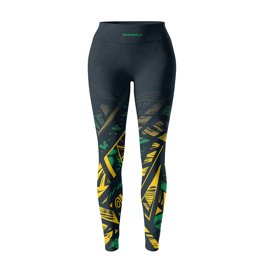 Rashninja Patriot Brazil Flag Women's Leggings