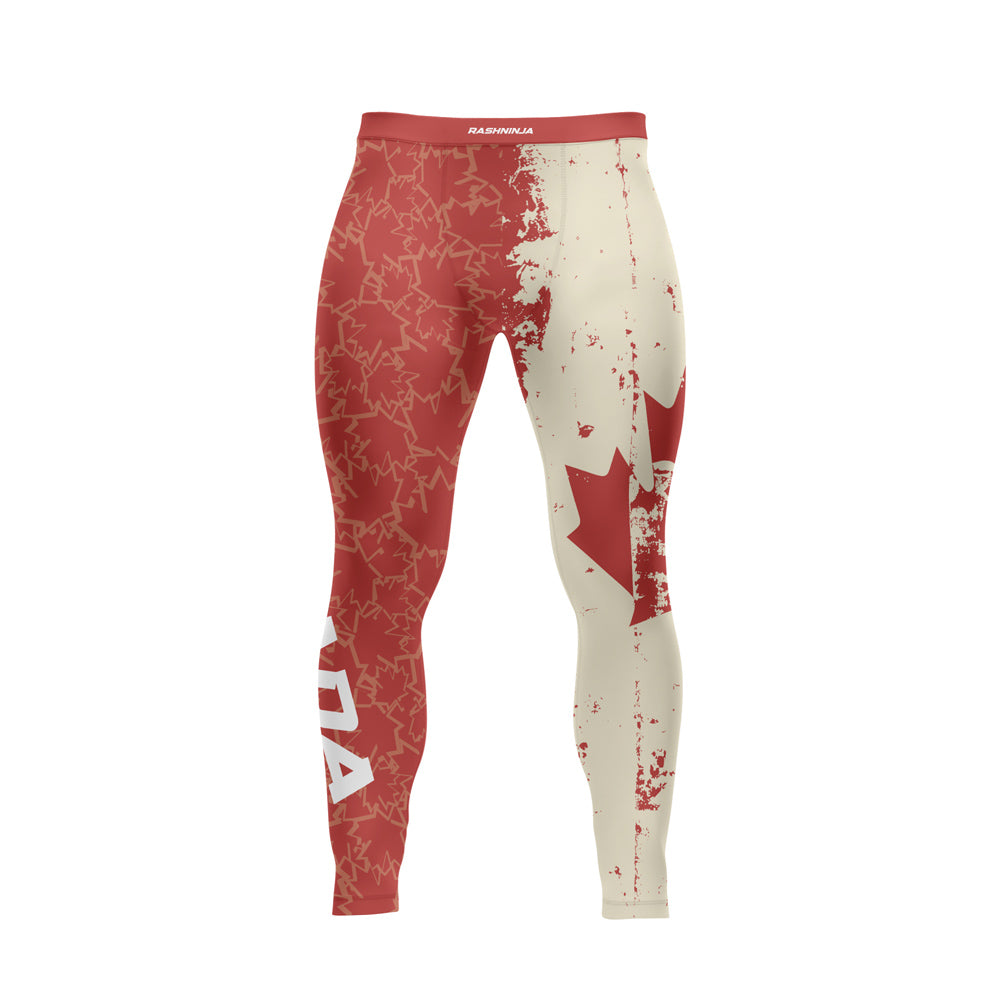 Rashninja Patriot Canada Flag Men's Spats