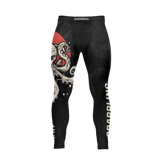 Rashninja Octopus Red Sun Men's Spats