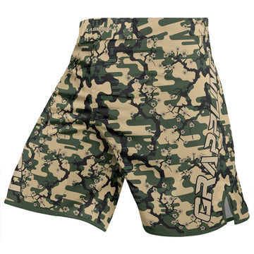Rashninja Camouflage Jungle Phantom Men's Fight Shorts