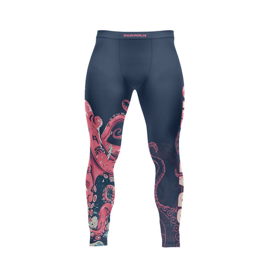 Rashninja Octopus Pink Kraken Men's Spats