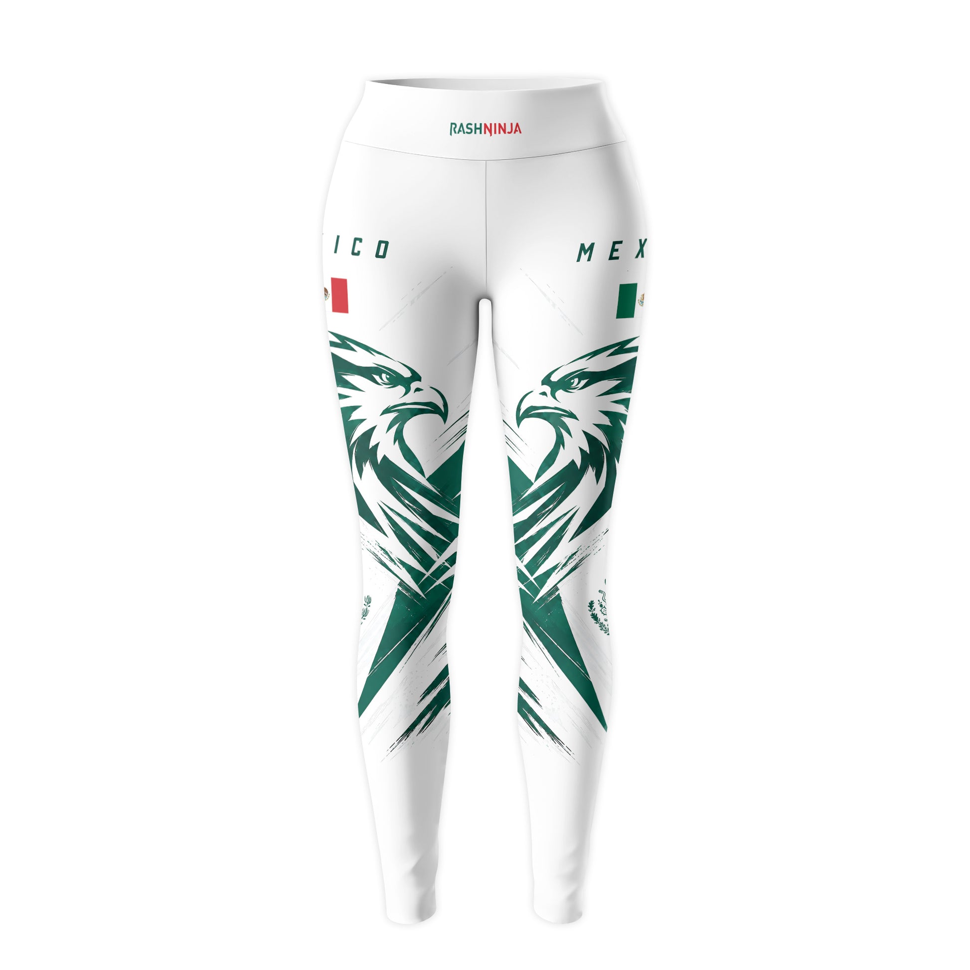 Rashninja Patriot Mexico Flag Women's Leggings