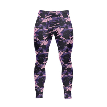Rashninja Purple Camouflage Men's Spats