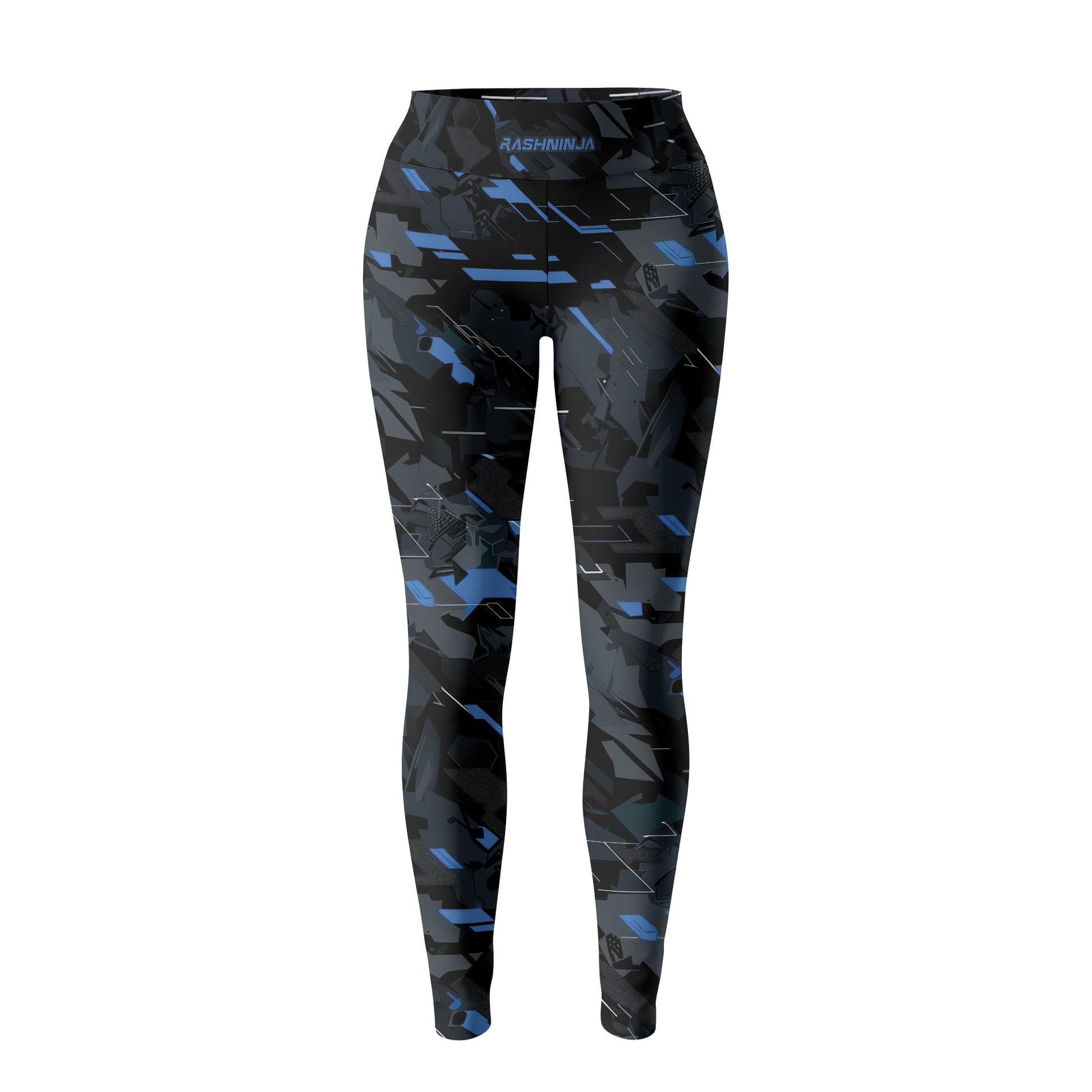Rashninja Blue Triangle Women's Leggings