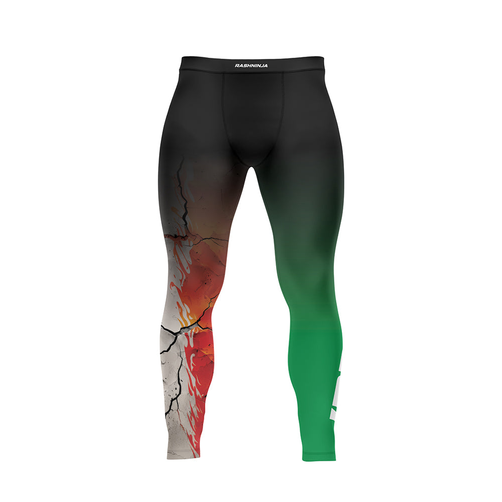 Rashninja Patriot Mexico Flag Men's Spats