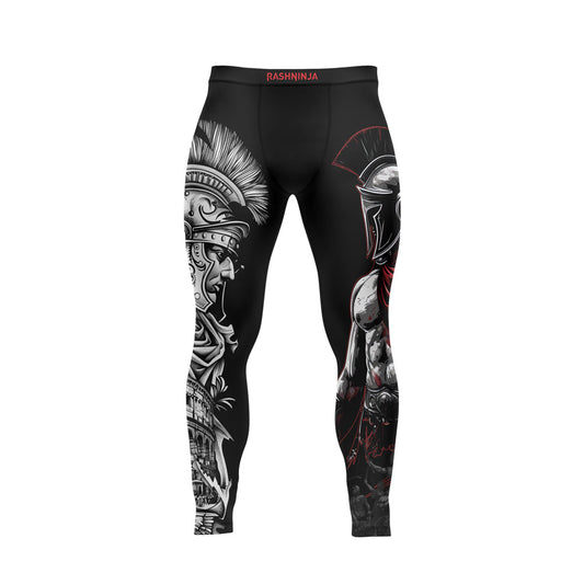 Rashninja Spartan Warrior Crest Men's Spats