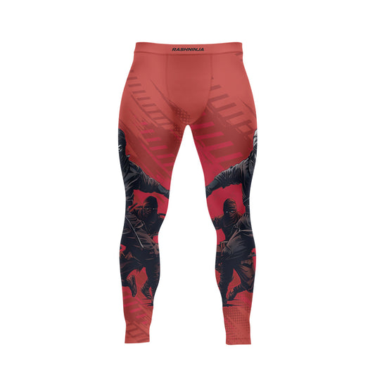 Rashninja Ninja Red Assault Men's Spats