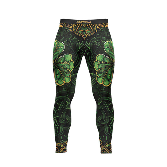 Rashninja Irish Celtic Clover Men's Spats – St. Patrick's Day Edition