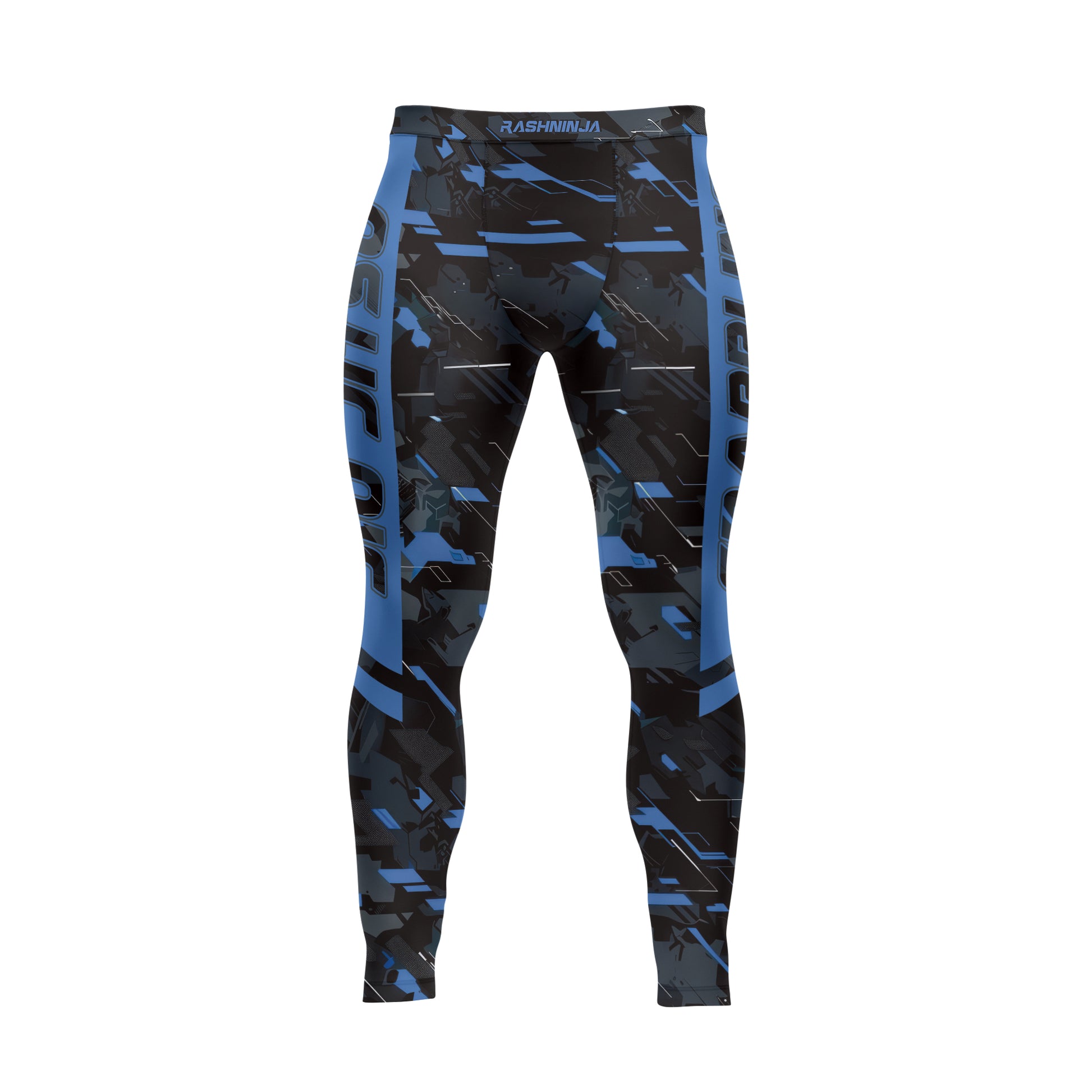 Rashninja Blue Triangle Men's Spats