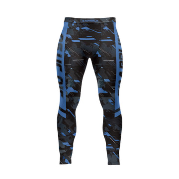 Rashninja Blue Triangle Men's Spats