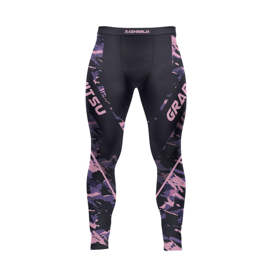 Rashninja Purple Camouflage Men's Spats