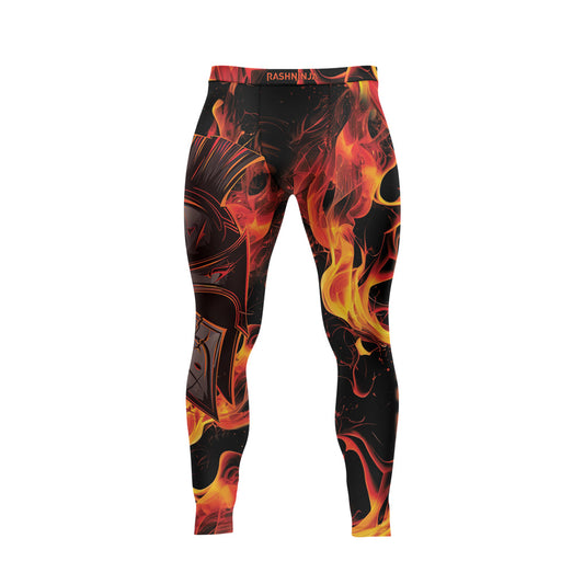 Rashninja Spartan Flame Helm Men's Spats