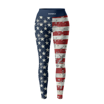 Rashninja Freedom Flag Women's Leggings