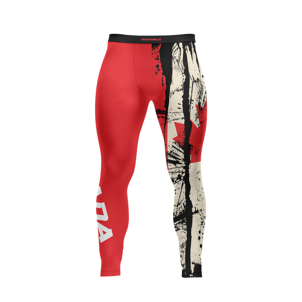 Rashninja Patriot Canada Flag Men's Spats