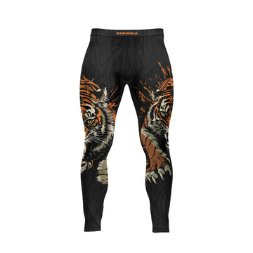 Rashninja Roaring Tiger Jungle Men's Spats