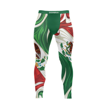 Rashninja Patriot Mexico Flag Men's Spats