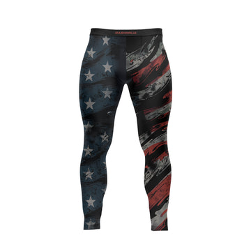 Rashninja Patriot Skull Bandana Men's Spats