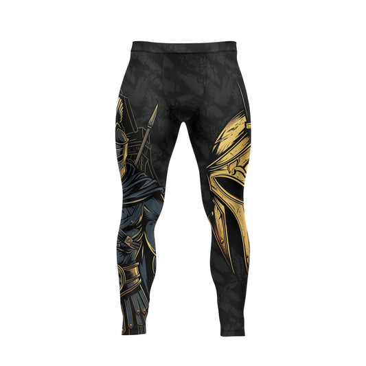 Rashninja Spartan Golden Helm Men's Spats