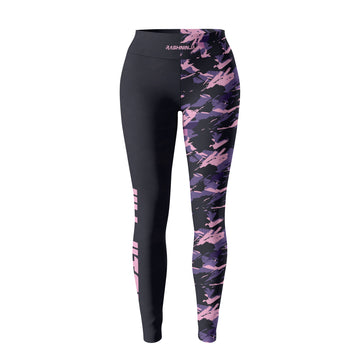 Rashninja Purple Camouflage Women's Leggings