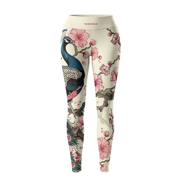 Rashninja Peacock Blossom Women's Leggings