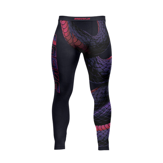 Rashninja Purple Snake Men's Spats