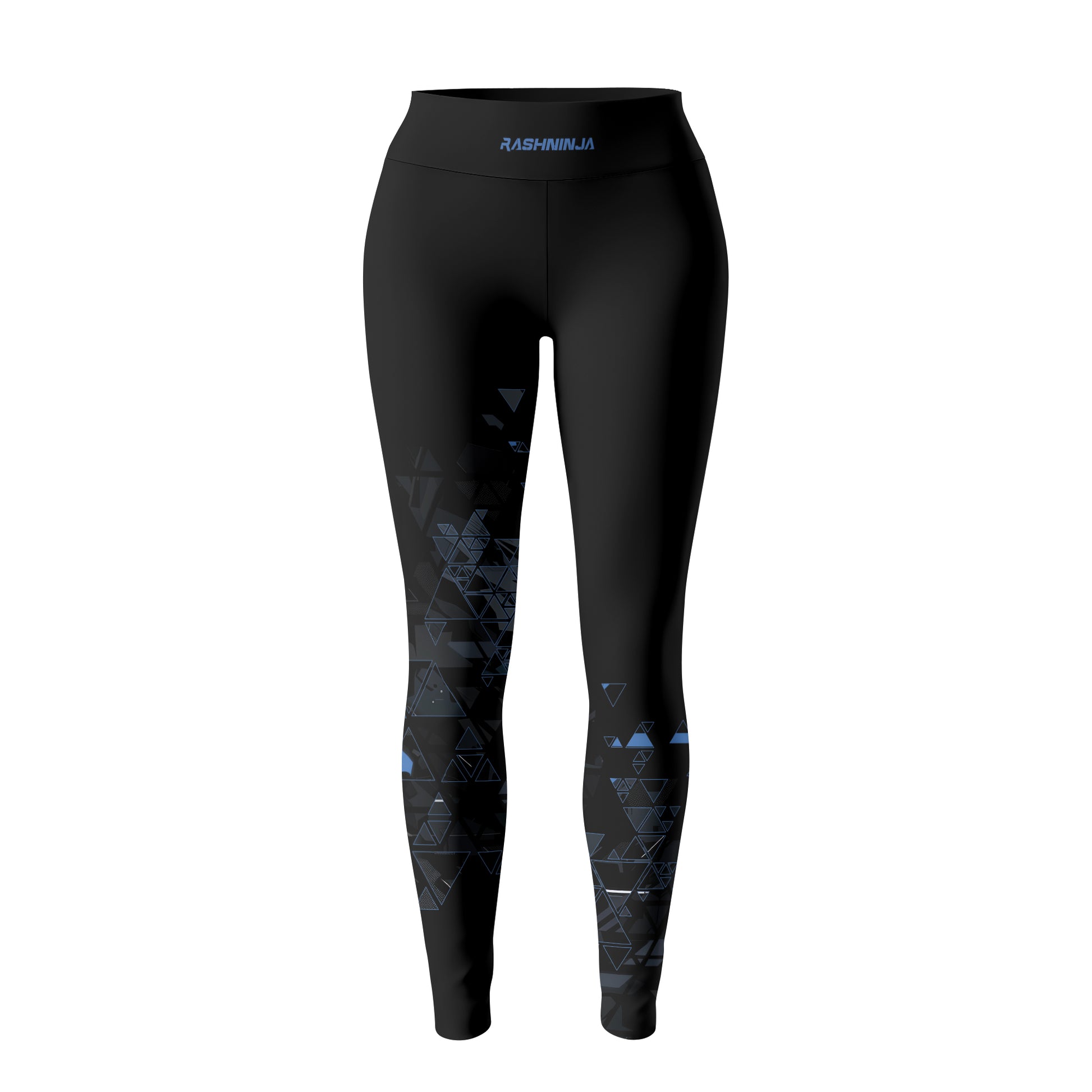 Rashninja Blue Triangle Women's Leggings
