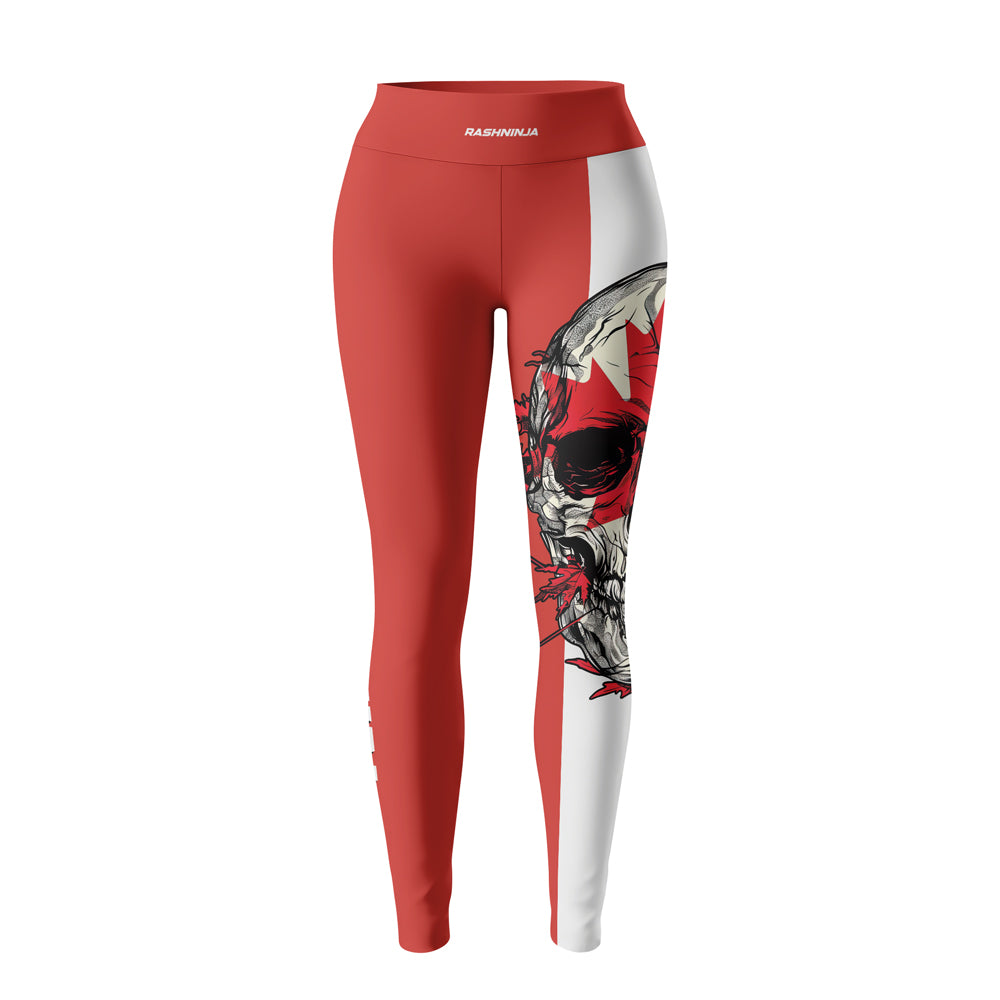 Rashninja Patriot Canada Flag Women's Leggings