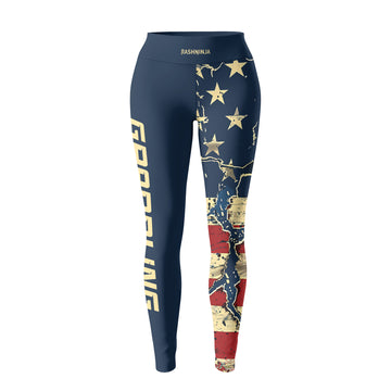 Rashninja Patriot Stars Women's Leggings