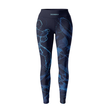 Rashninja Cyber Martial Artist Women's Leggings