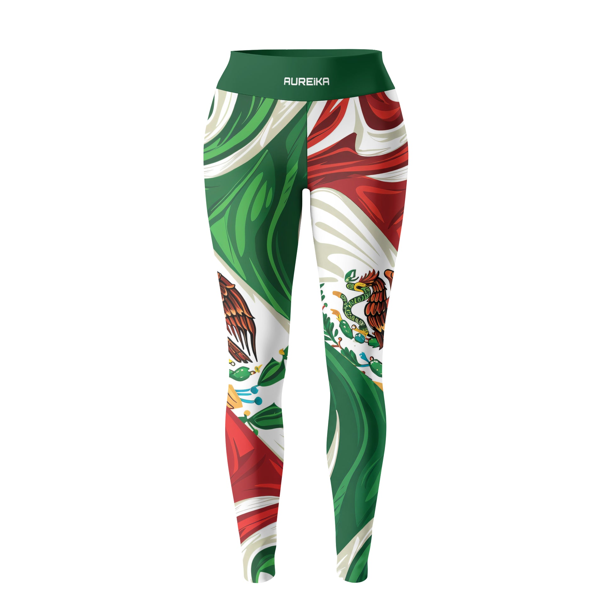Rashninja Patriot Mexico Flag Women's Leggings