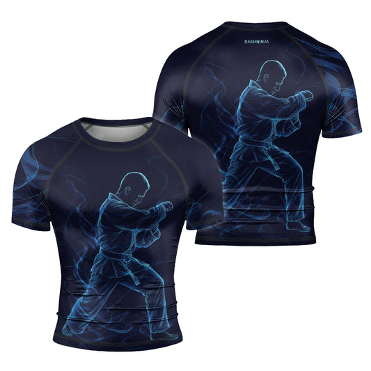 Rashninja Cyber Martial Artist Men's Short Sleeve Rash Guard