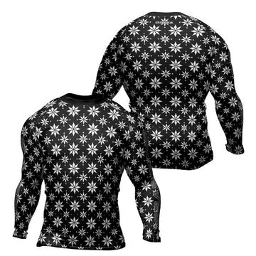 Rashninja Camouflage Black Fusion Men's Long Sleeve Rash Guard