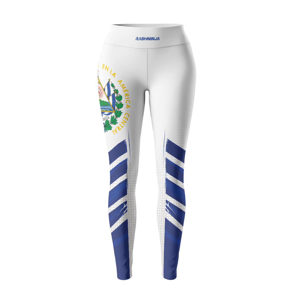 Rashninja Patriot El Salvador Flag Women's Leggings