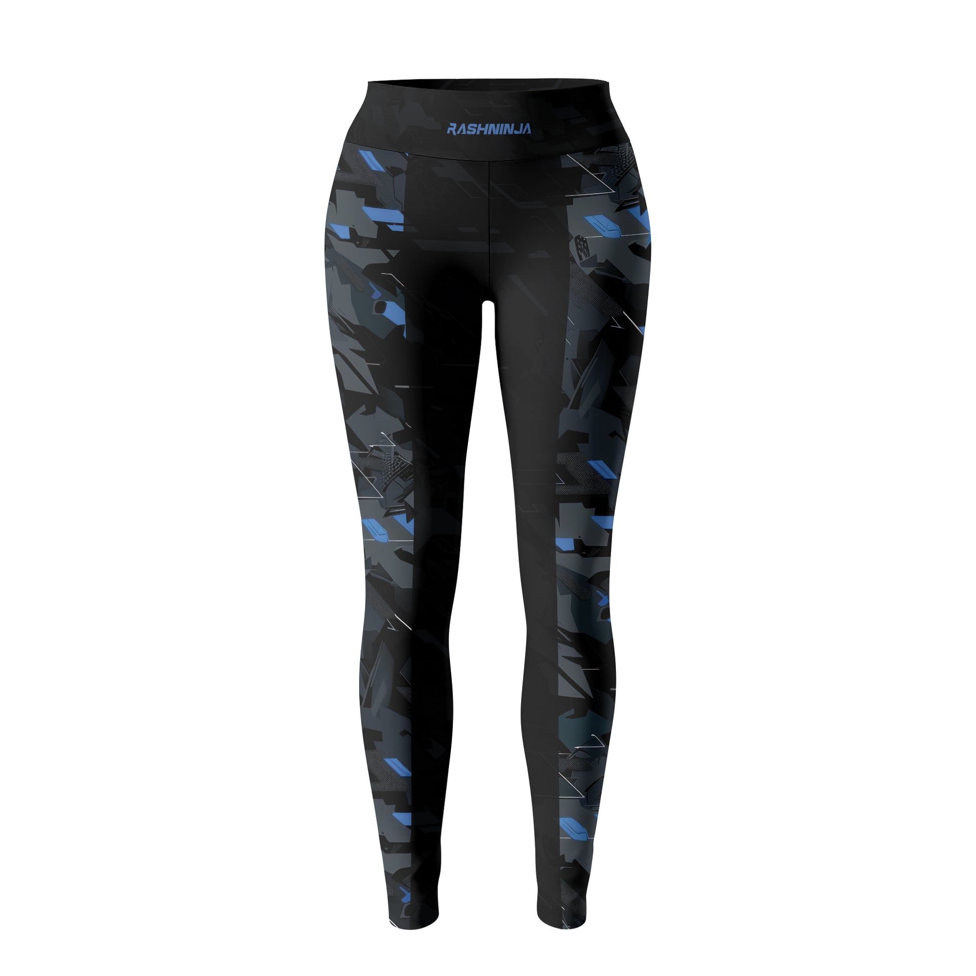 Rashninja Blue Triangle Women's Leggings